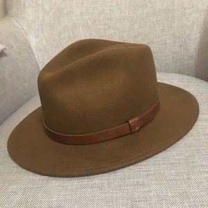 Brixton Messer Fedora XS NWT Coffee